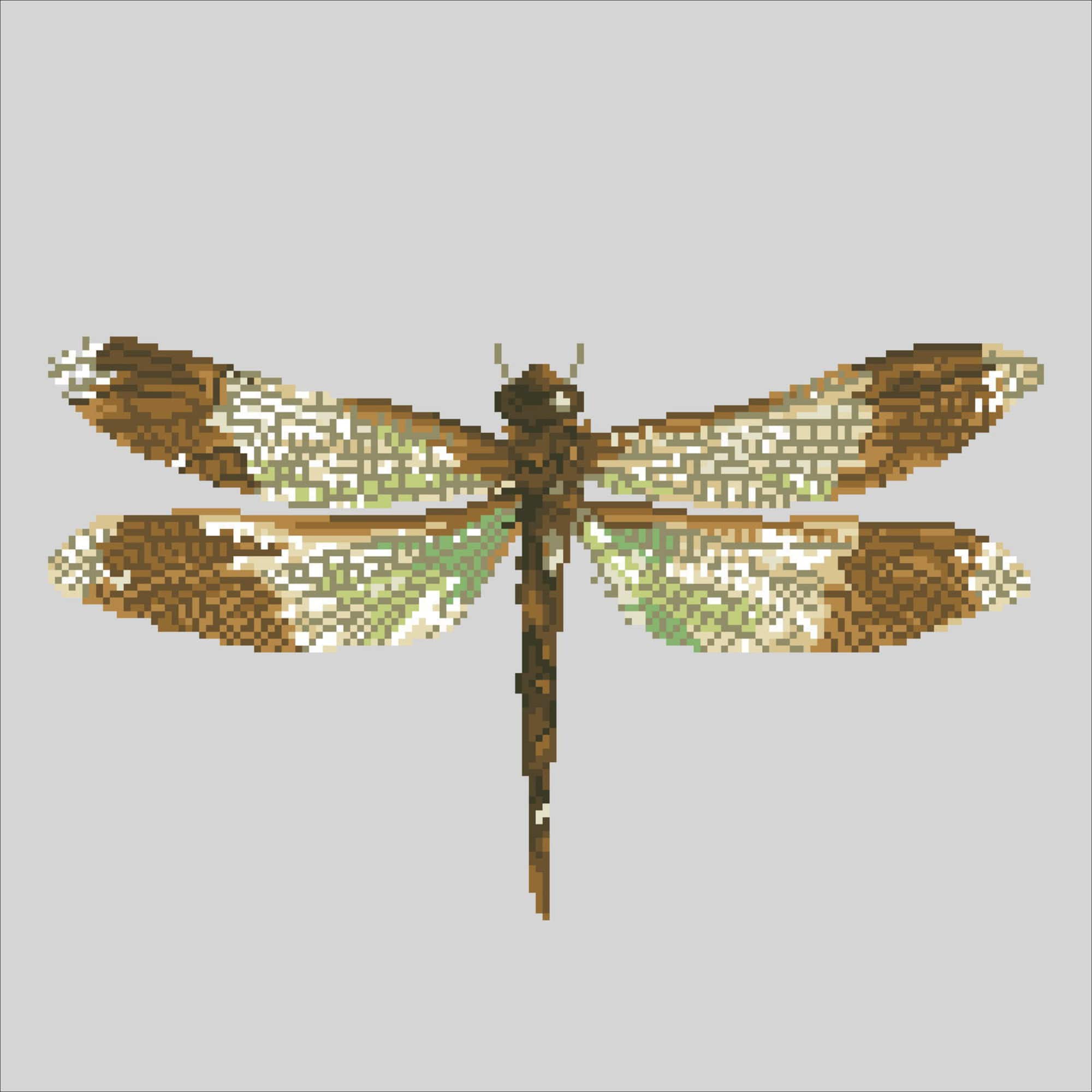 Diamond Dotz® Dragonfly Earth Diamond Painting Pillow Kit